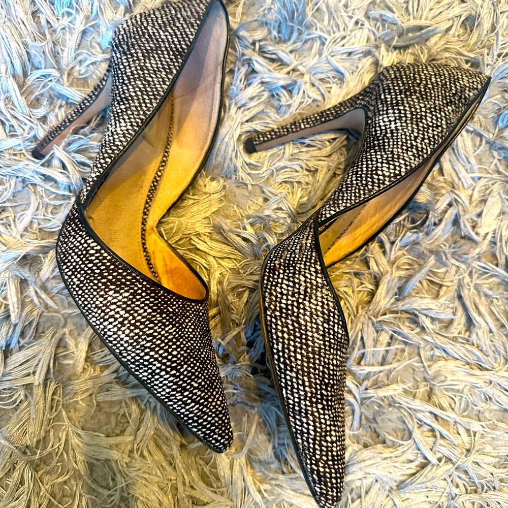 Louise et Cie high heels - cow hair tweed, heels or pumps